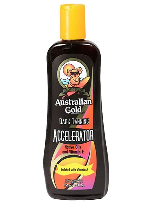 australian gold indoor tanning accelerator.